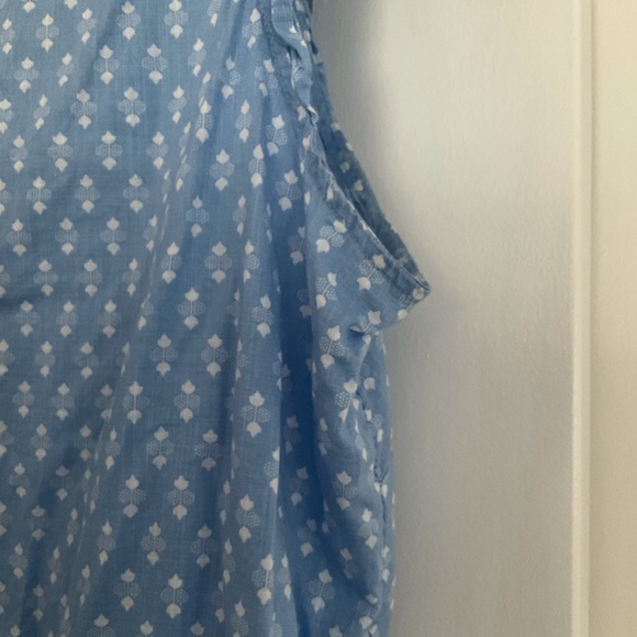 Talbots patterned blouse - Picture 9 of 10